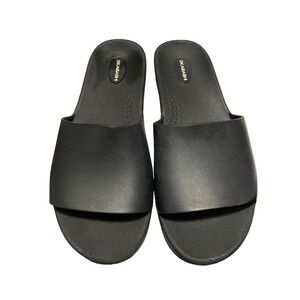 OKABASHI  Women’s Cruise Slide Sandals Size 9 Made in USA Black